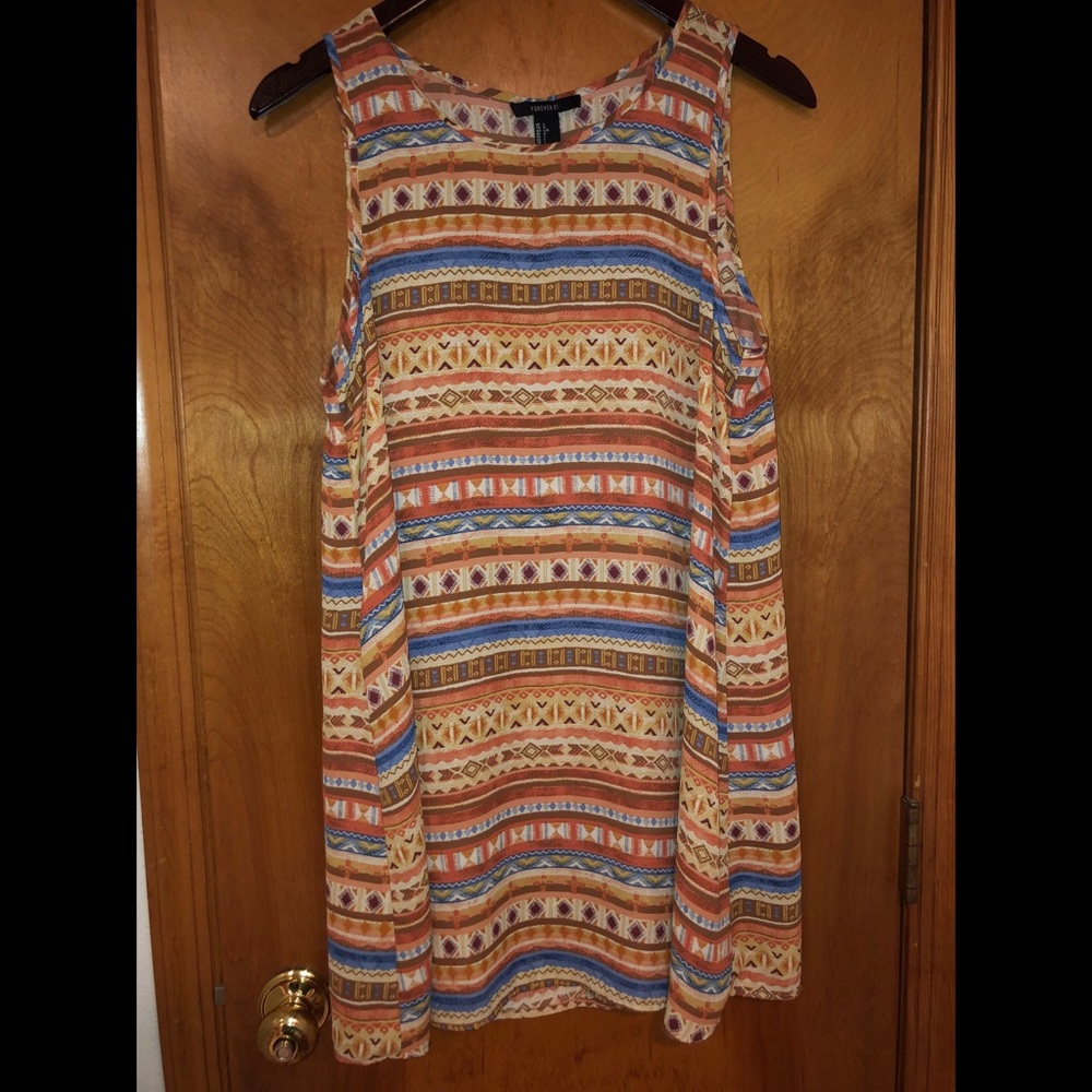 Forever21 Aztec summer dress